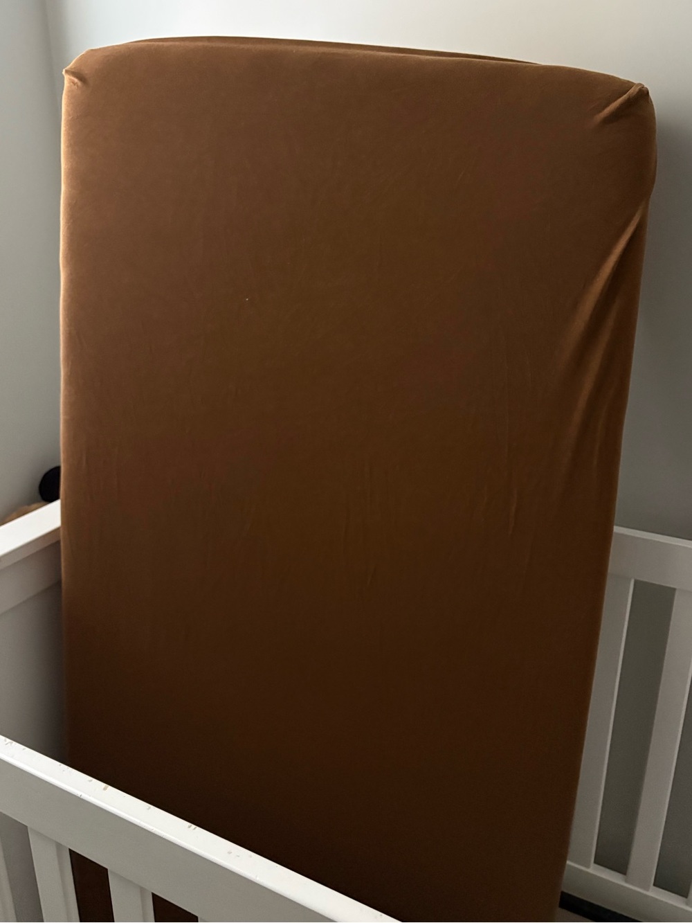 J&L Brown Crib Sheet